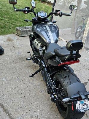 2025 Triumph Rocket Storm - Triumph Of Westchester.
 Picked up 8/12/2024