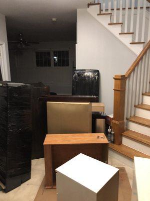 How they left the furniture.