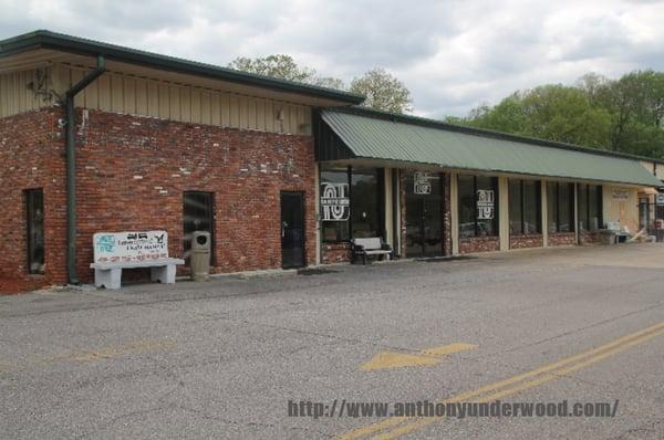 The front of our service department. Inventory of all makes including Mercedes, Jeep, Camry, Altima, Used Cars and Trucks