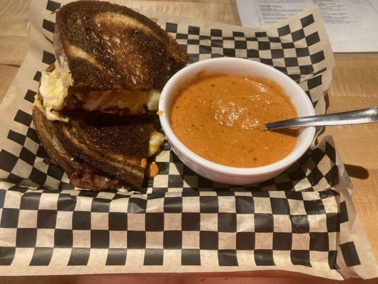 Crazy Train Grilled Cheese