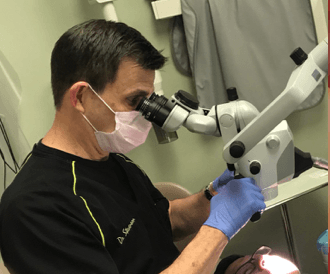 Dr. Stevenson was one of the first restorative dentists to use the NEW Zeiss Extra 300 cavity detecting microscope!