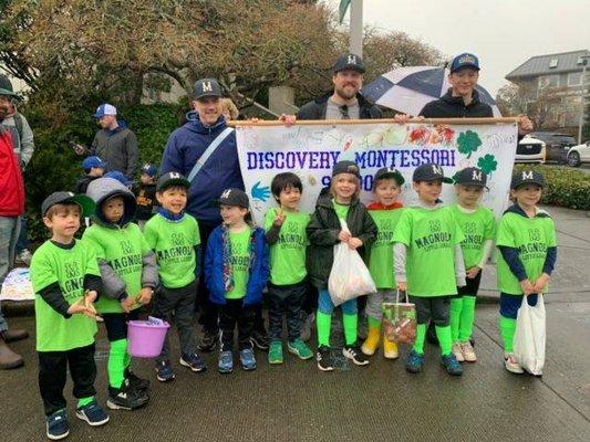 Our school sponsored T-ball team coached by school dads!