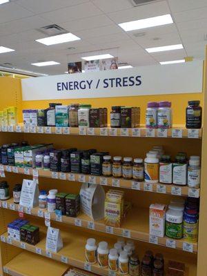 Energy & stress supplements!