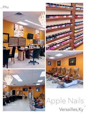 Come see us! Apple nails, Versailles,KY#nailssalon#versailles#KY#nails salon in Versailles ky