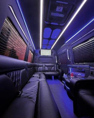 Limo style Sprinter van