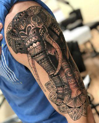 Done by Christopher Dysart  IG:@stipplebeast