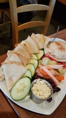 Hummus platter