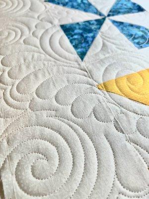 Longarm quilting services available.