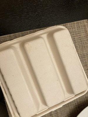 Compostable takeout containers