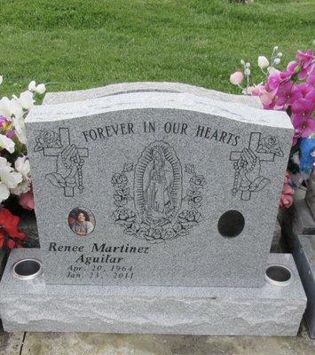 My mom headstone