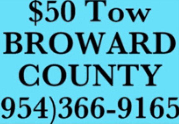 50 Tow 
Broward