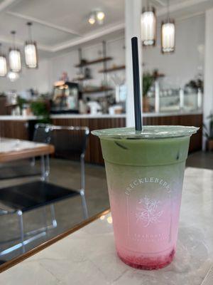 Strawberry Matcha