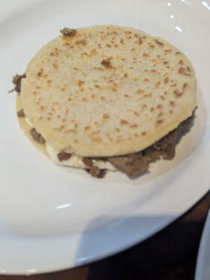 Gordita with barbacoa - It was a little plain. Next time I will ask for lettuce and tomato.