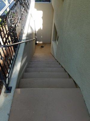 Cleaned Patio (Stairs)