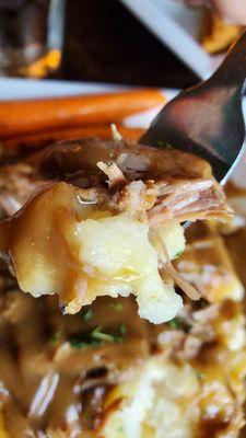 Pot Roast and Mashed Potatoes.