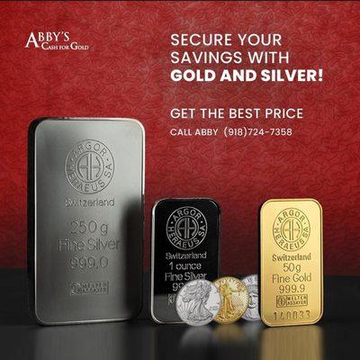 Secure your savings with Gold & Silver!