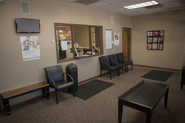 Patient waiting area