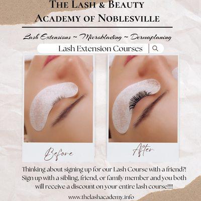 Lash Extension Courses open!