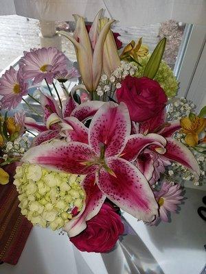 Stargazer Lilies.