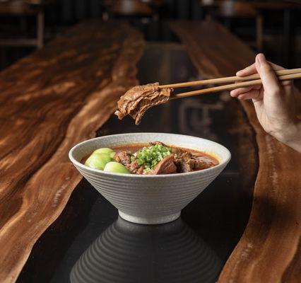 Shang Beef Noodle with Hand-pulled Noodle