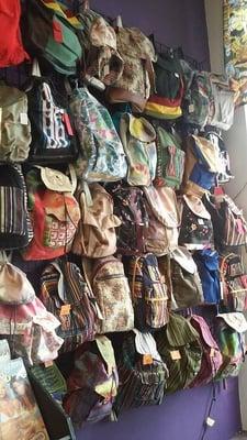 Cool Backpacks and Hippie Bags!