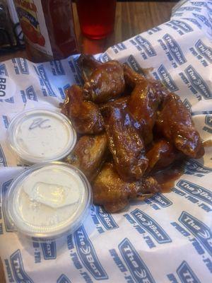 BBQ wings