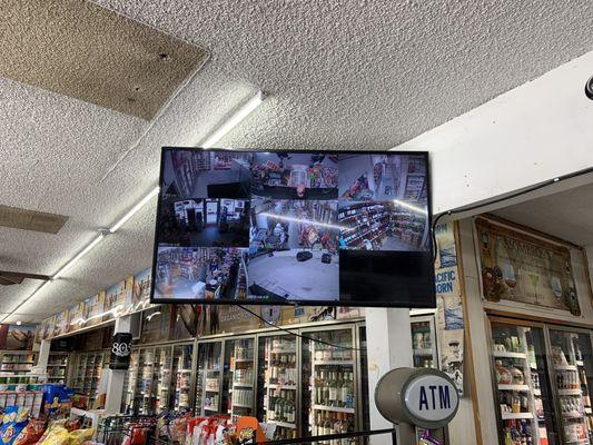 Upgraded security cameras inside and out!