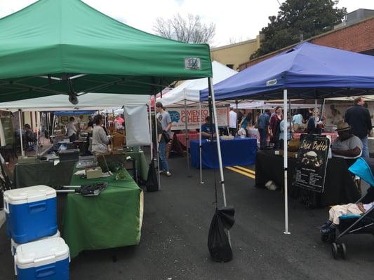 More vendors: cheese, soap, she butter, coffee, etc.