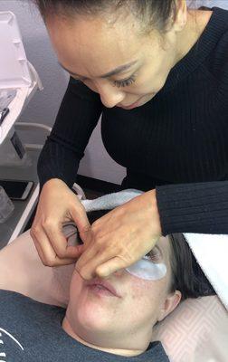 Lash Extensions! Wake up with Brows and Lashes @ Amplify Beauty & Wellness Spa!