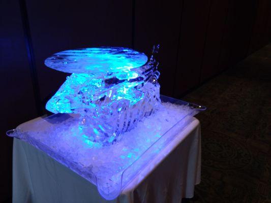 Apache ice sculpture