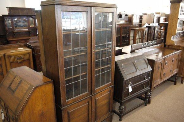 Large selection of Antique Oak & Mahogany furniture.