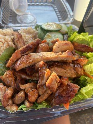 Healthy BBQ Chicken Plate