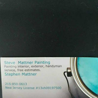 Stephen Mattner Painting Painter Wildwood NJ