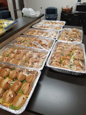 Saucy Lito's will cater your next office party too! #saucylitos