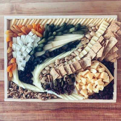 Grand cheese platter (serves 16-20) - $120