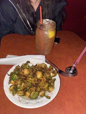 fried brussels sprouts and the chimney swift