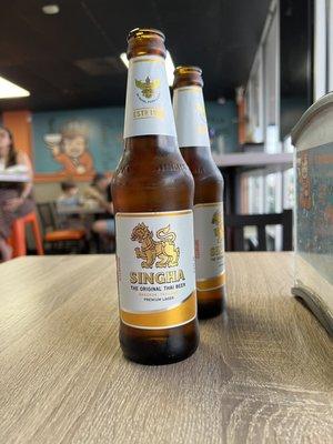 Singha beer!