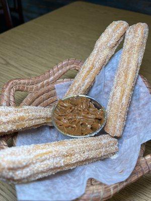 Churros with Dulce de Leche