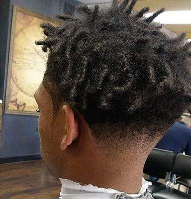 Men's Tapered Dreaded knots