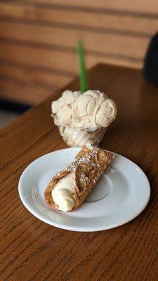 Cannoli & Hazelnut Gelato