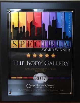 A huge shout out to all of my clients for making this possible! Thanks for being a part of The Body Gallery! You all rock!