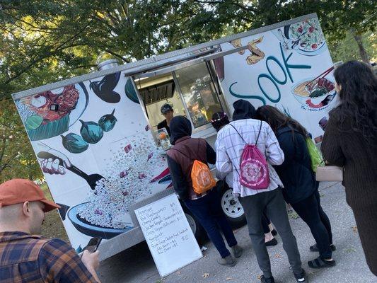 Sook Thai mobile kitchen at the lantern festival