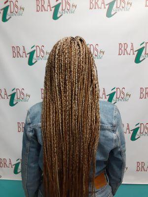 50" individual/box braids