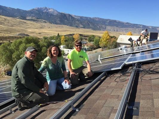 Our new 50 kWh solar array. Investing in the future of the Market, of Gardiner, and our kids.