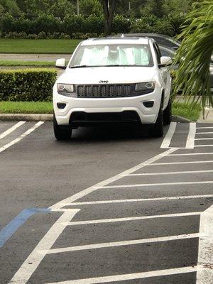 2015 Jeep Grand Cherokee Altitude painted front