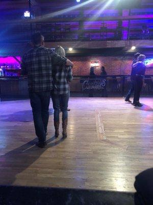 Line dancing lessons