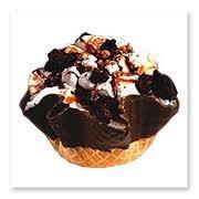 The Founders Favorite in a chocolate dipped waffle cone. Yum!