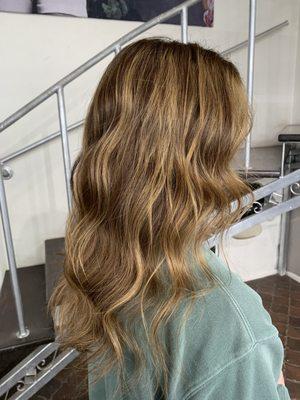 Balayage highlights