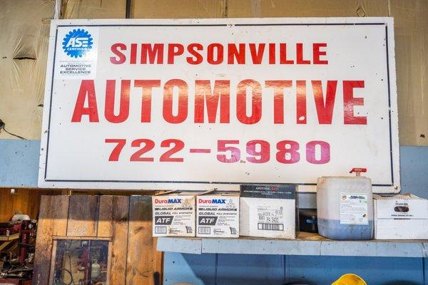 We love serving the Simpsonville community, and we are not afraid to show it! Call to see what services we offer today!