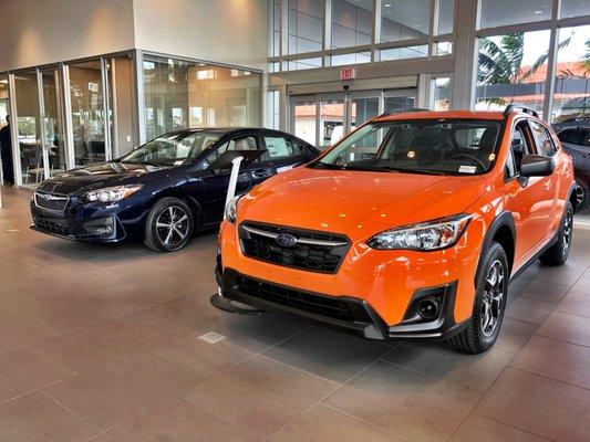 Interior Subaru Showroom